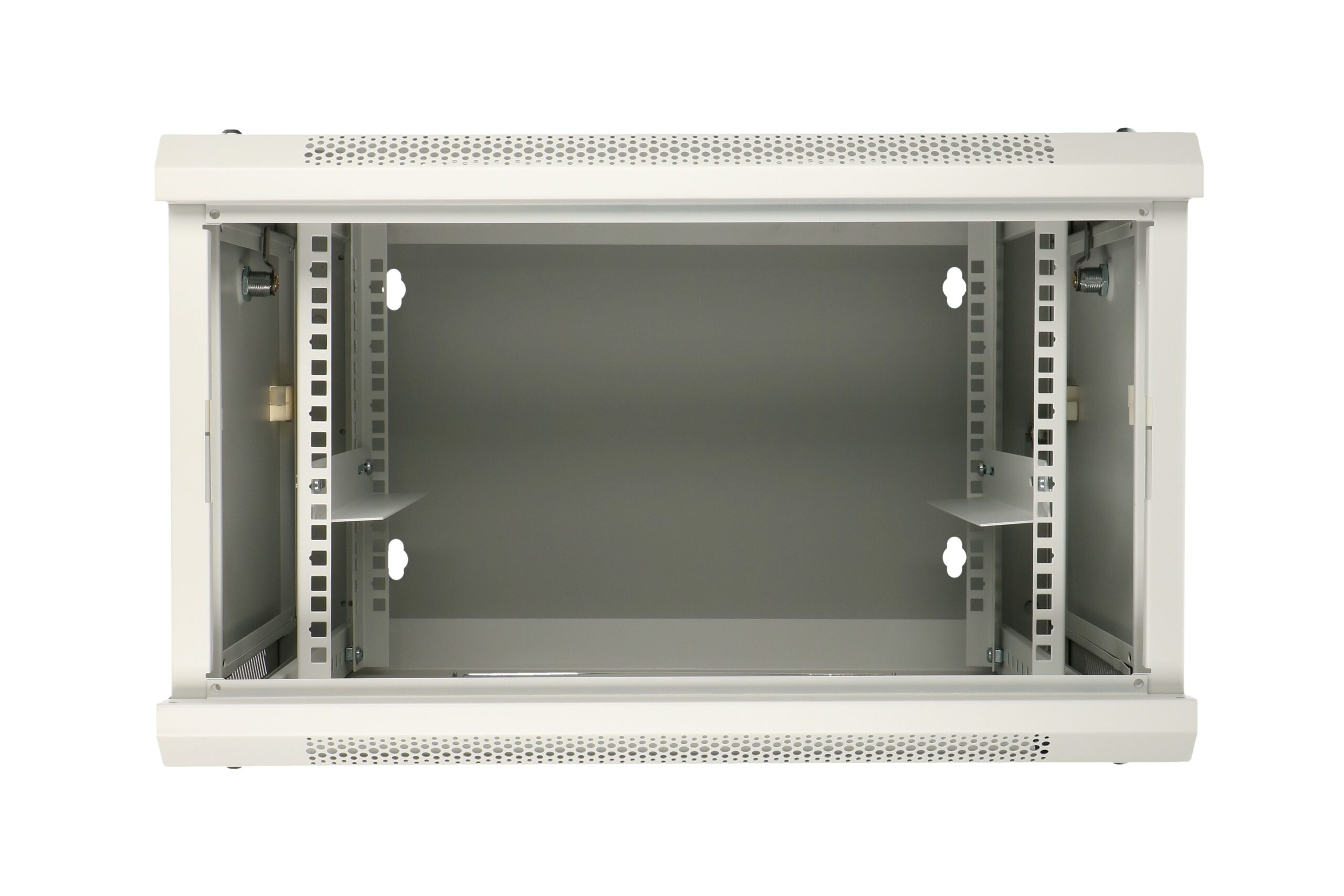 Armadio A Rack Da Parete EXTRALINK 6U 600x600 Mm - In Acciaio Con Porta In Vetro Temperato - Per Server E Reti